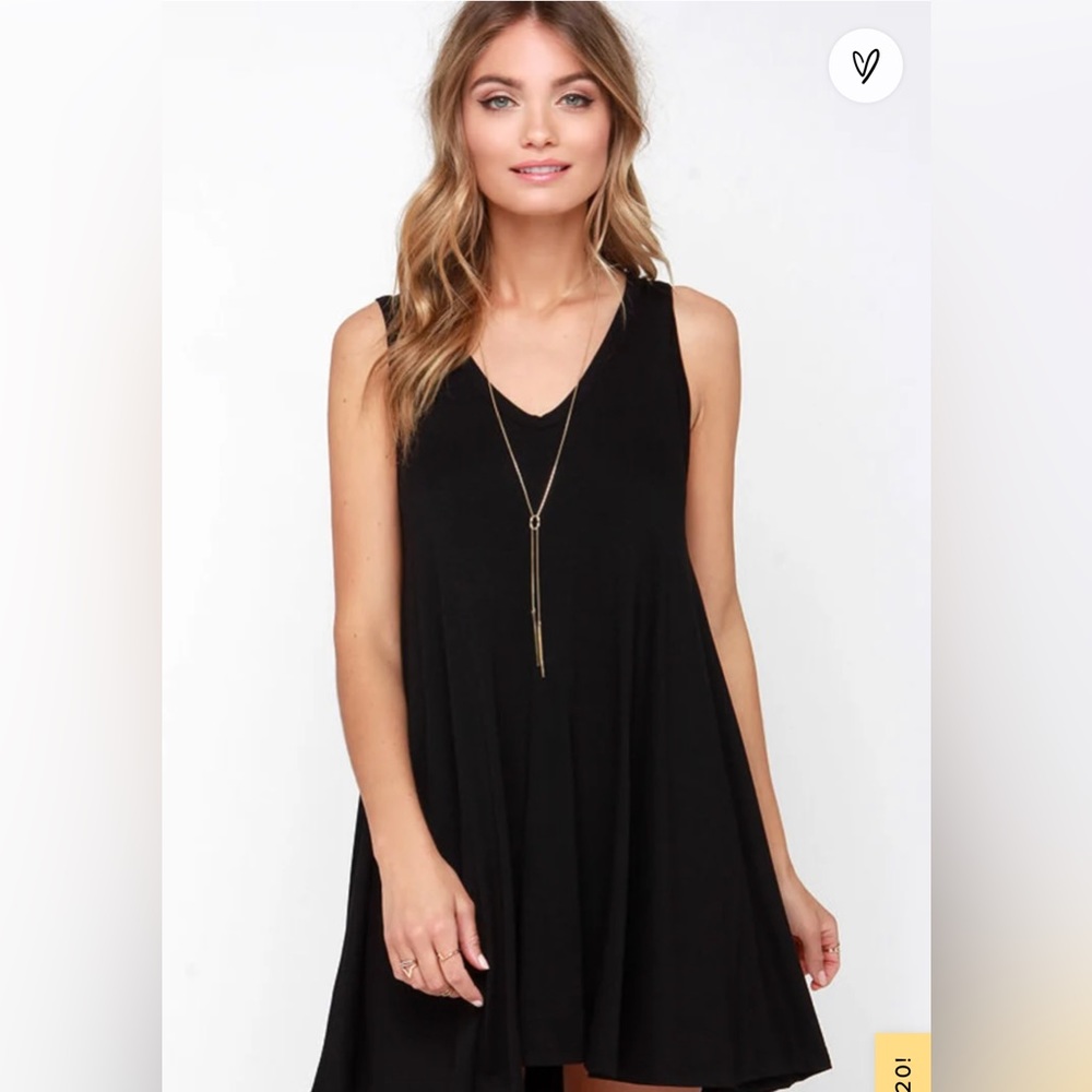 Black Swing Dress